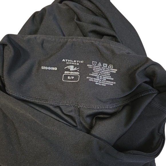 3 For 25 Athletic Works Women's Black Leggings - Picture 4 of 5